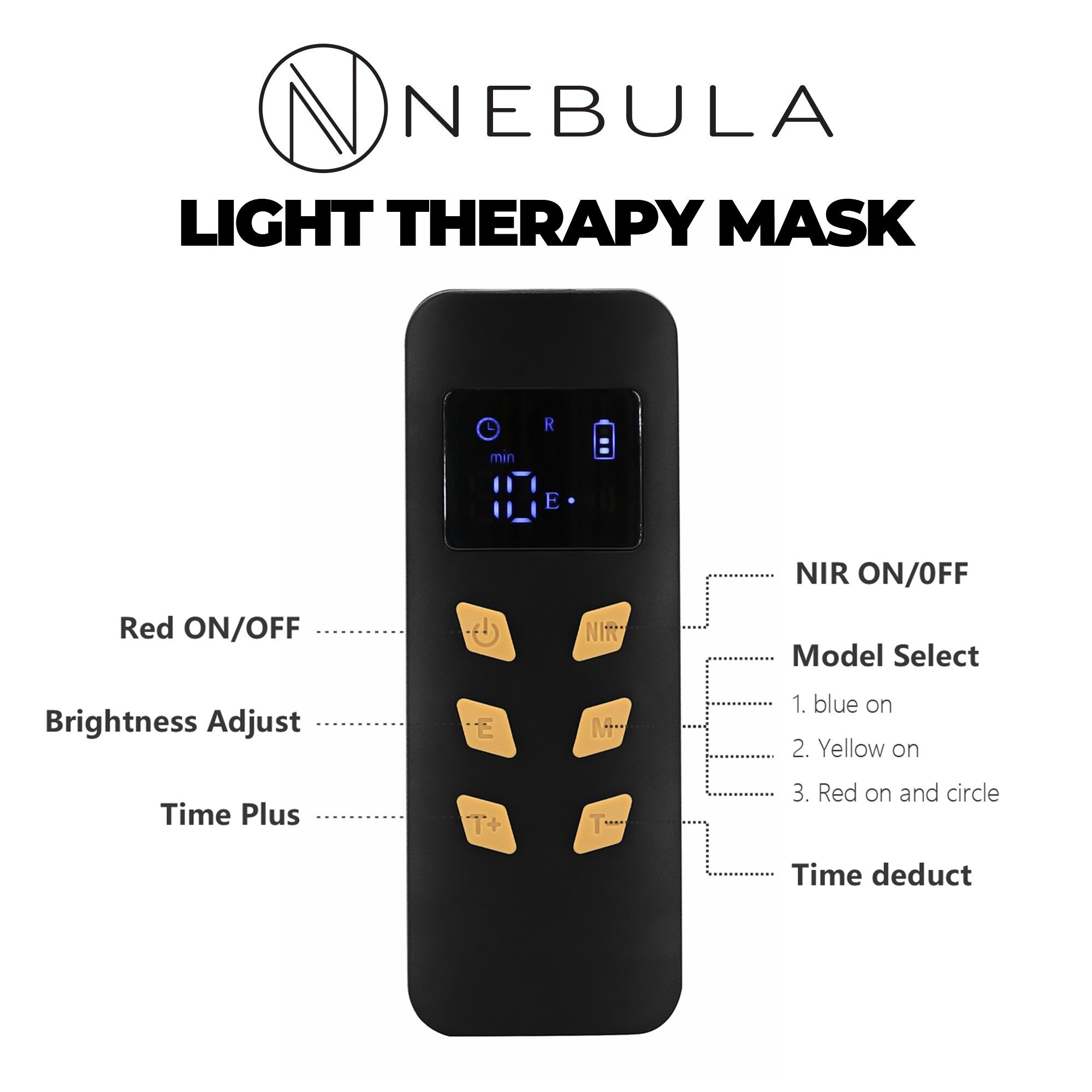 Nebula LED Multi-spectrum Red Light Therapy Face Mask Nebula LED Multi-spectrum Therapy Face Mask