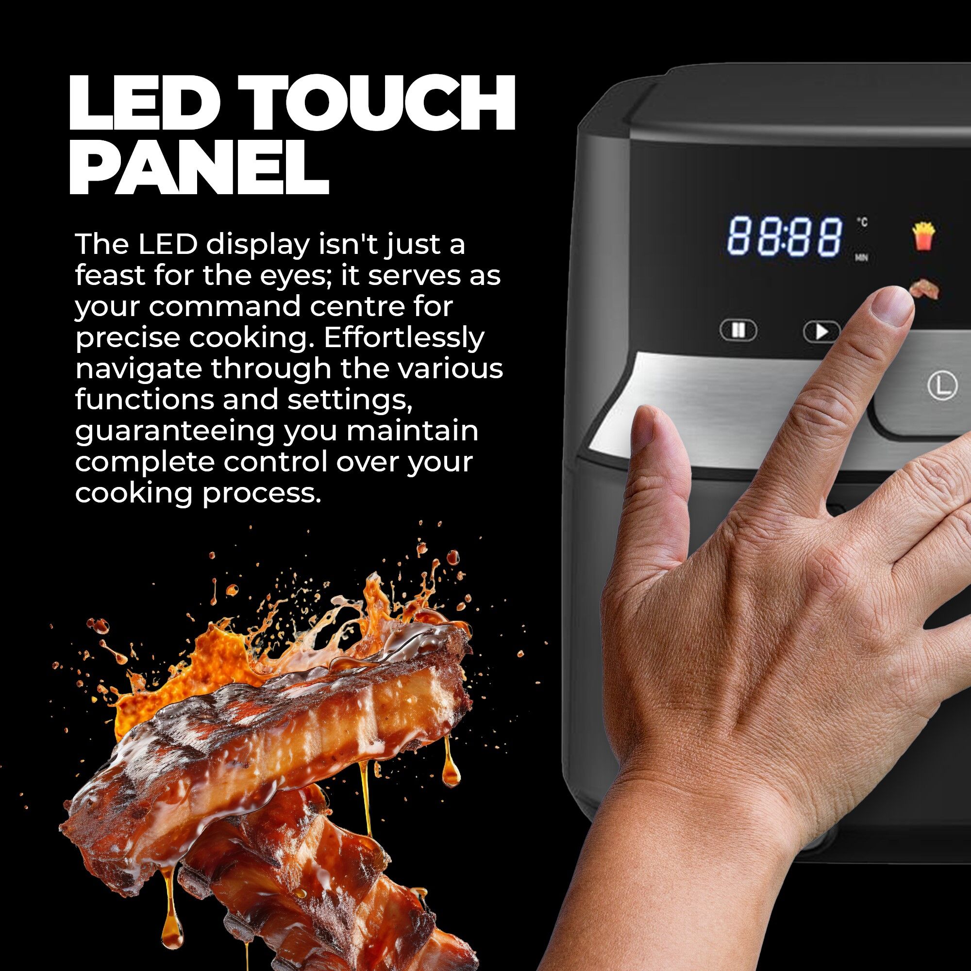 Nebula Dual Tray Air Fryer Nebula Dual Air Fryer