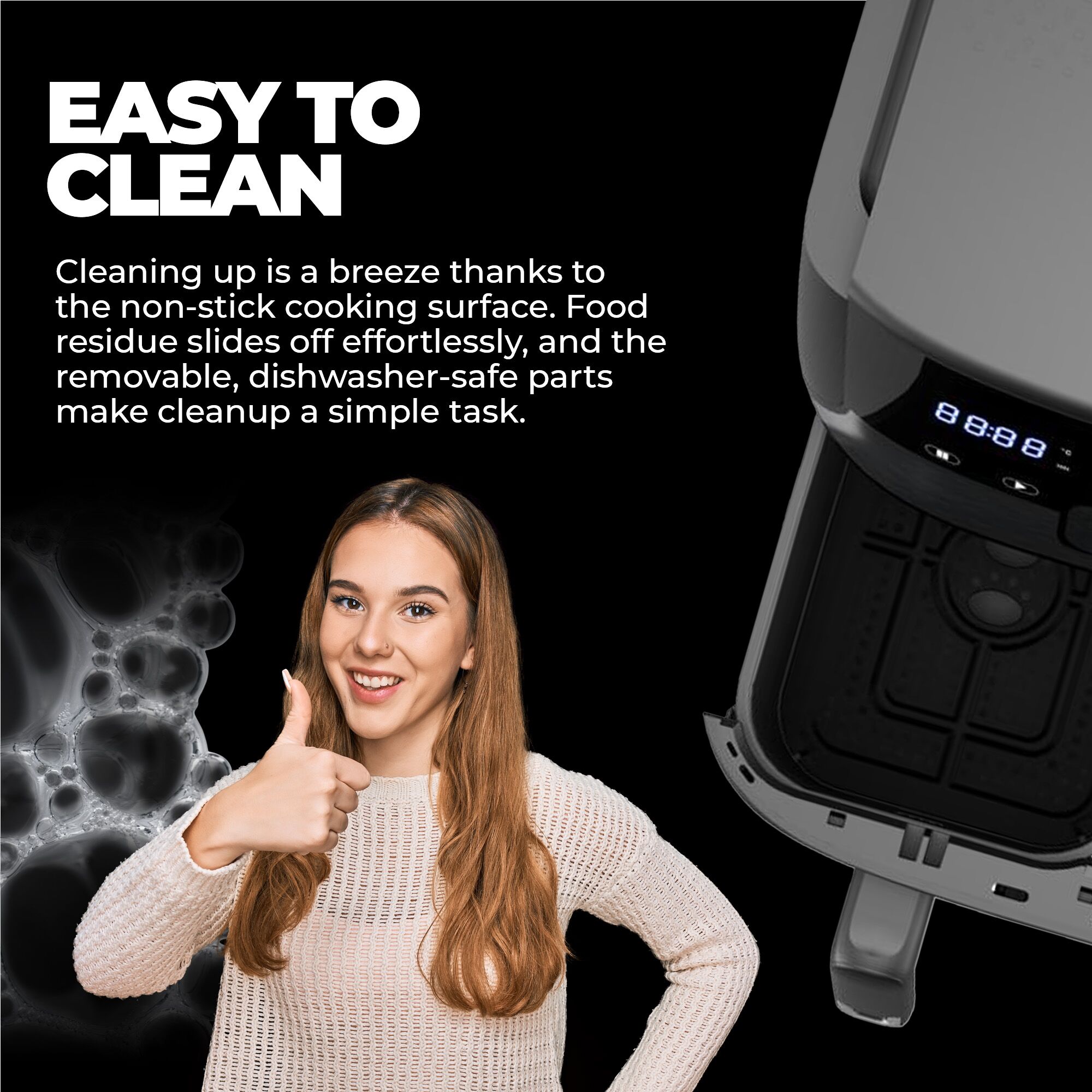 Nebula Dual Tray Air Fryer Nebula Dual Air Fryer