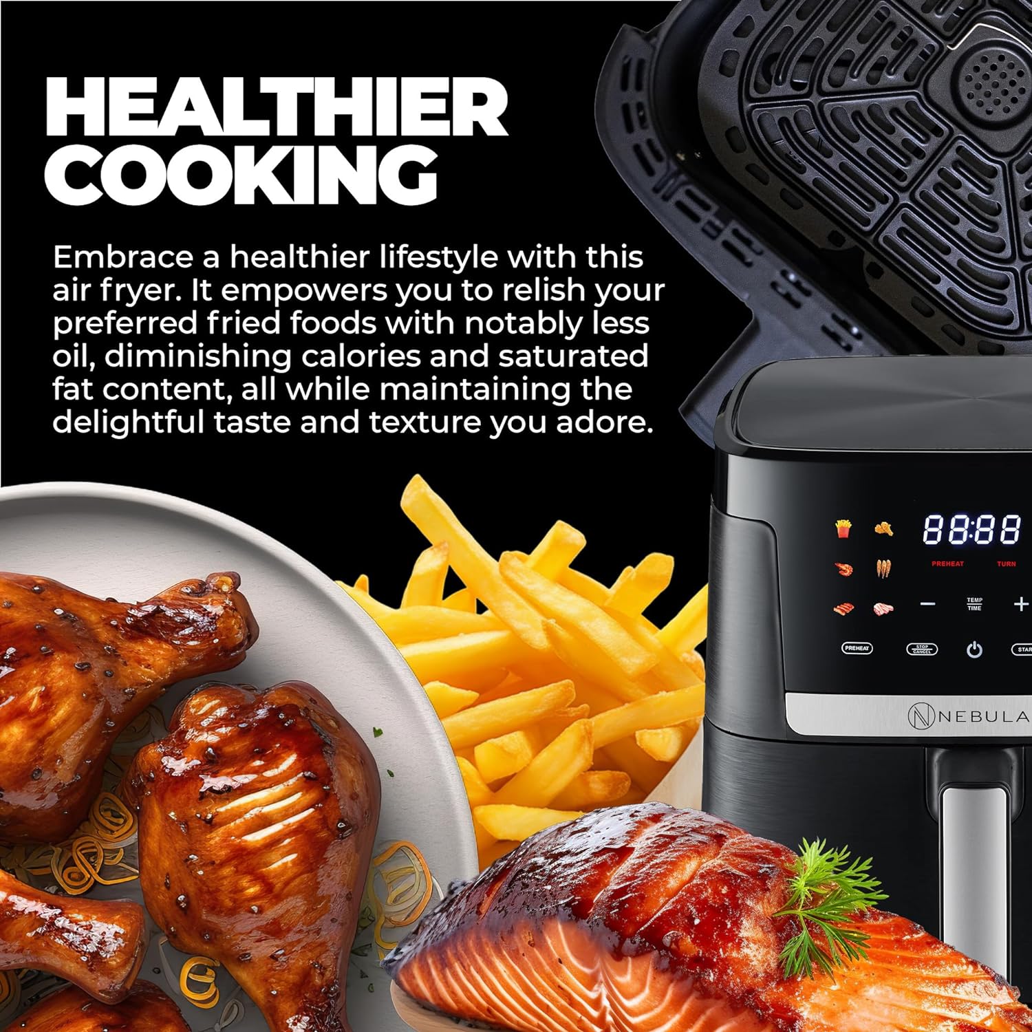 Nebula Single Tray Air Fryer Nebula Single Tray Air Fryer