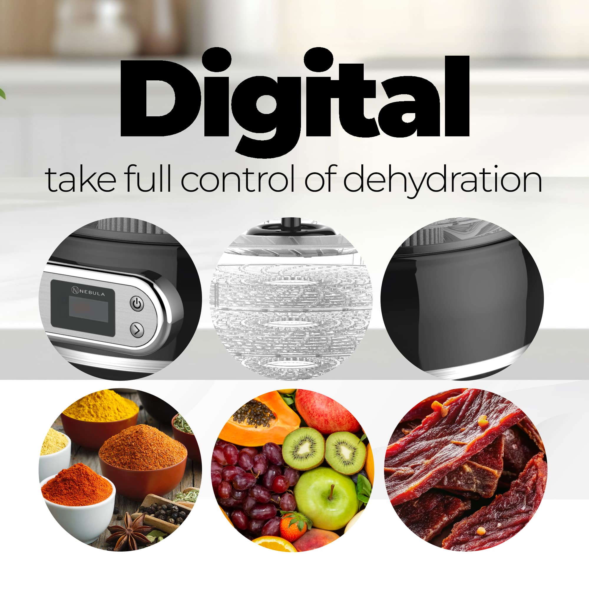 Nebula Round Dehydrator Nebula Mini Dehydrator