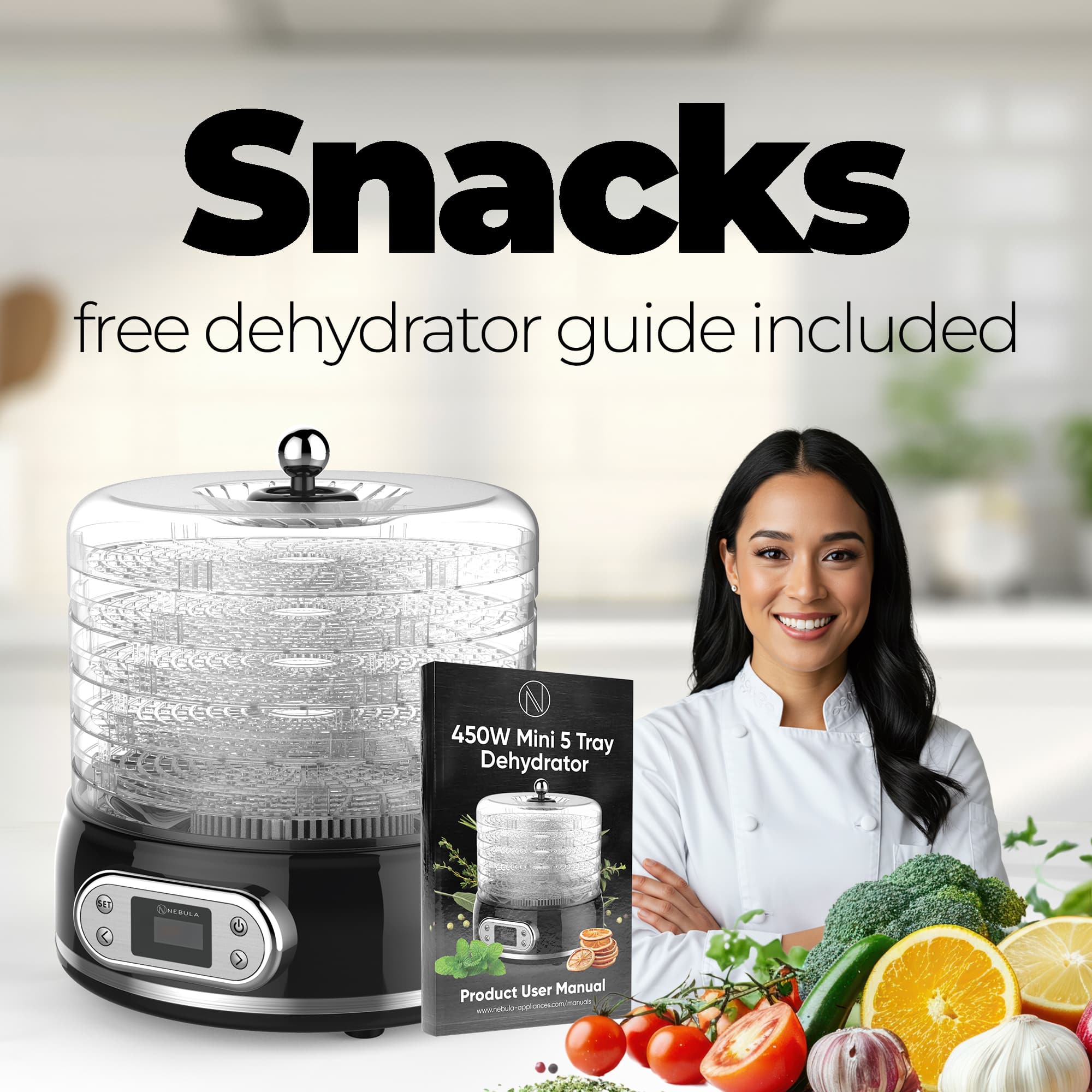 Nebula Round Dehydrator Nebula Mini Dehydrator