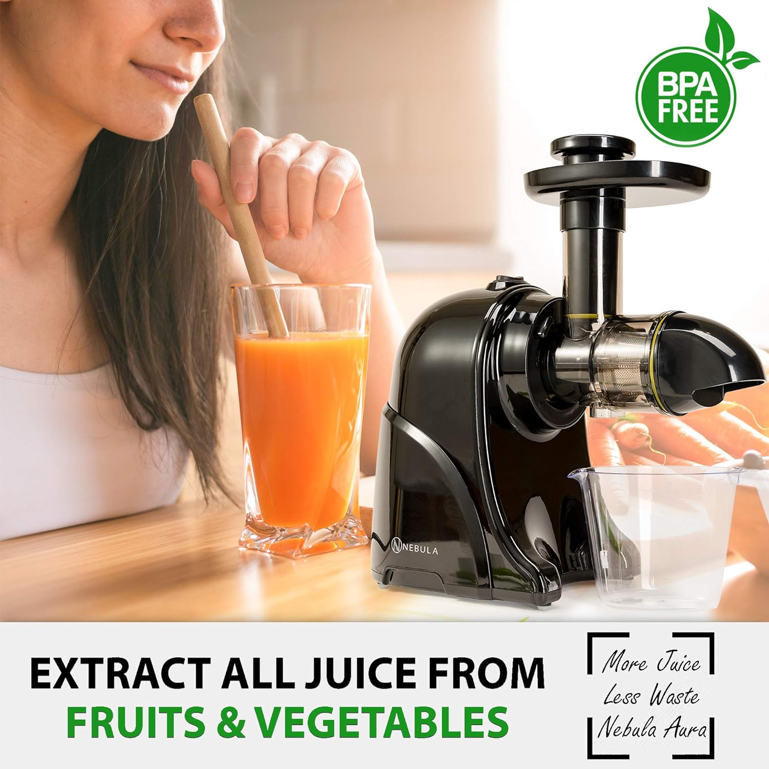 Nebula Aura Masticating Juicer Nebula Aura Slow Juicer