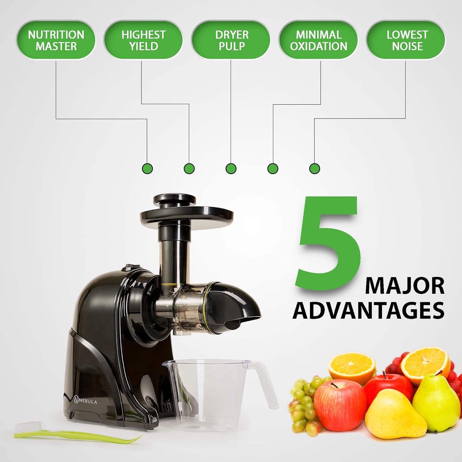 Nebula Aura Masticating Juicer Nebula Aura Slow Juicer
