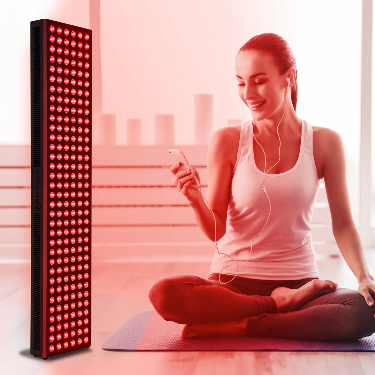 Nebula LED Red Light Therapy Device for Face & Body 660/850nm (1020W) Nebula LED red light 1000W