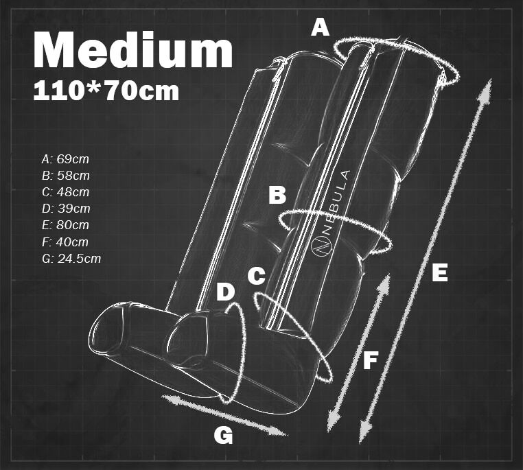 Nebula Leg Massage Compression Boots (mains power) Nebula Compression Boots