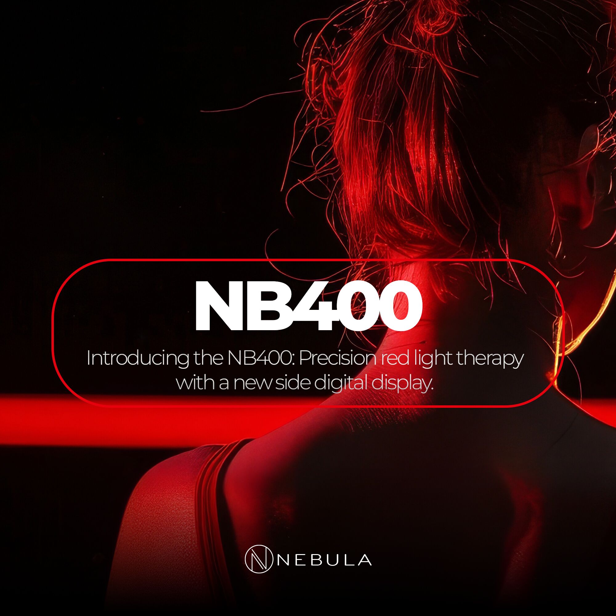 Nebula Platinum LED Red Light Therapy Device for Face & Body 630/850nm (400W) NB400 Nebula LED Red Light therapy device
