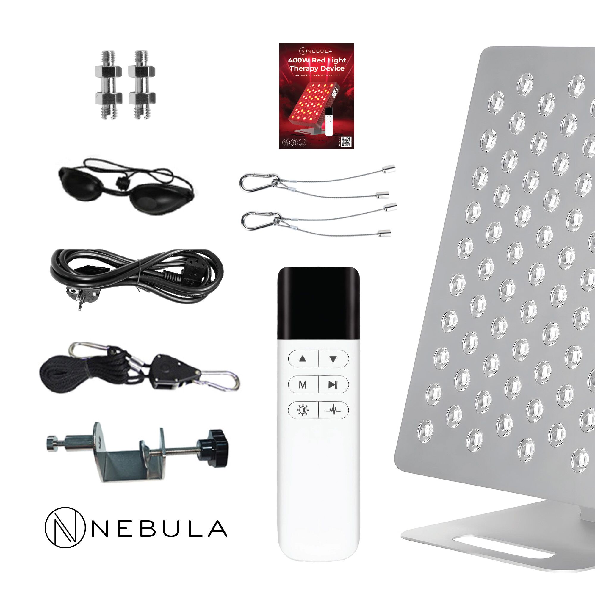 Nebula Platinum LED Red Light Therapy Device for Face & Body 630/850nm (400W) NB400 Nebula LED Red Light therapy device