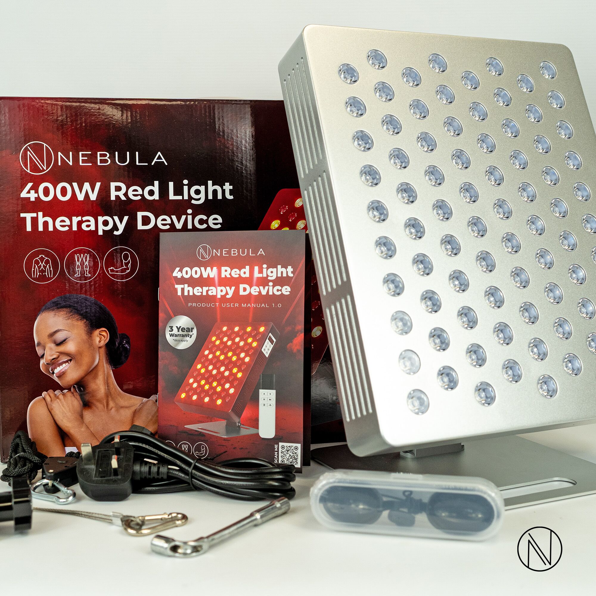 Nebula Platinum LED Red Light Therapy Device for Face & Body 630/850nm (400W) NB400 Nebula LED Red Light therapy device